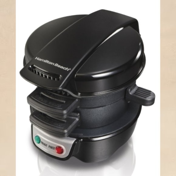 Hamilton Beach 5 Minute Breakfast Sandwich Maker Valentine Gift Birthday Mom Dad - Picture 1 of 8